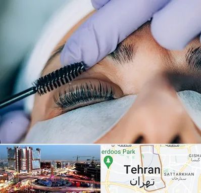 لیفت مژه در صادقیه 