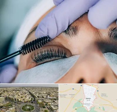 لیفت مژه در قزوین