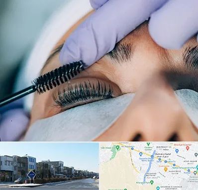 لیفت مژه در شریعتی مشهد