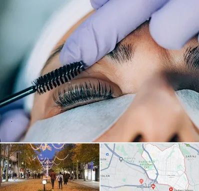 لیفت مژه در ولیعصر ارومیه