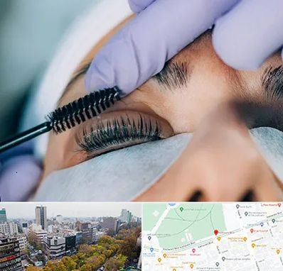 لیفت مژه در بلوار کشاورز