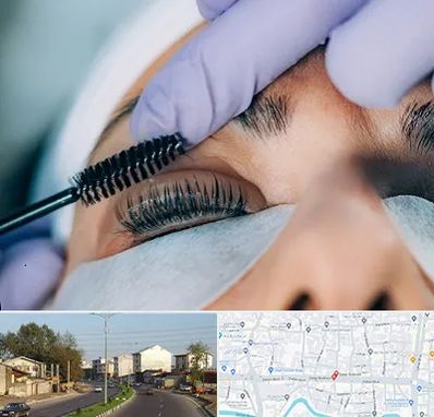 لیفت مژه در ضیابری رشت