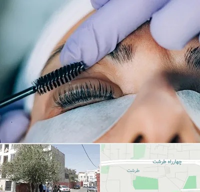لیفت مژه در طرشت