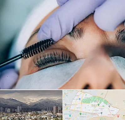 لیفت مژه در منطقه 4 تهران