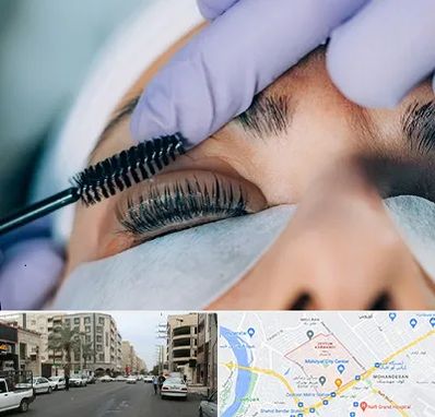 لیفت مژه در زیتون کارمندی اهواز