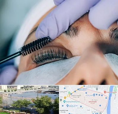 لیفت مژه در گلستان اهواز