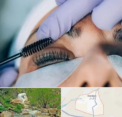 لیفت مژه در کردان