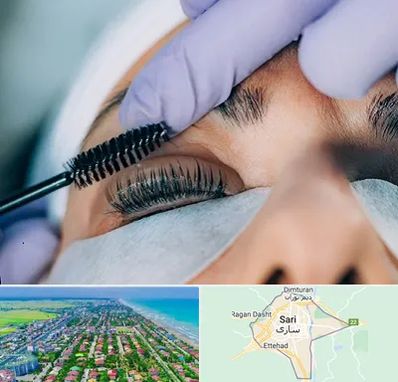 لیفت مژه در ساری