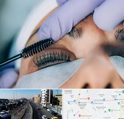 لیفت مژه در پیروزی 