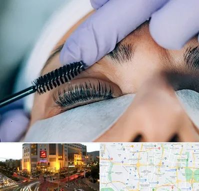 لیفت مژه در جنت آباد تهران 