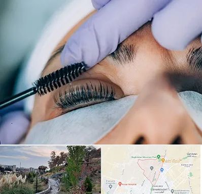 لیفت مژه در باغستان کرج