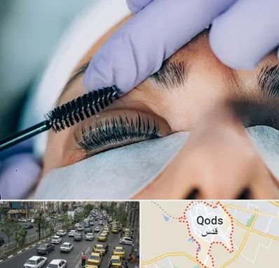 لیفت مژه در شهر قدس