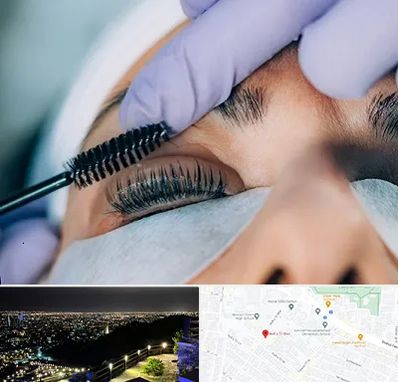 لیفت مژه در هفت تیر مشهد