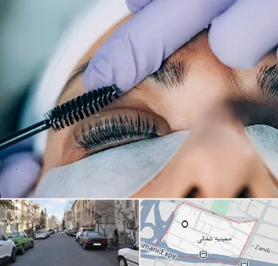 لیفت مژه در مجیدیه شمالی