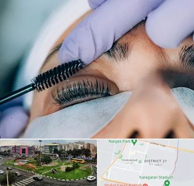 لیفت مژه در تهرانسر 