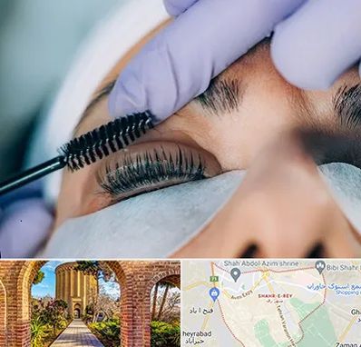 لیفت مژه در شهر ری