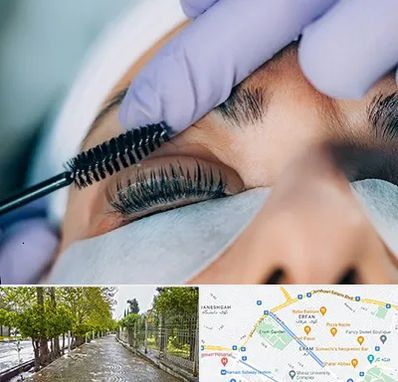 لیفت مژه در خیابان ارم شیراز