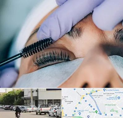 لیفت مژه در قدوسی شرقی شیراز