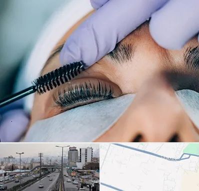 لیفت مژه در بلوار ارتش