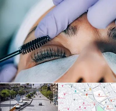 لیفت مژه در خیابان زند شیراز