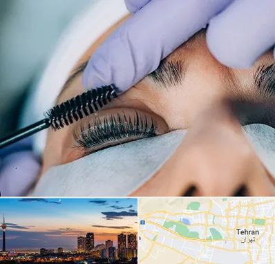 لیفت مژه در غرب تهران 