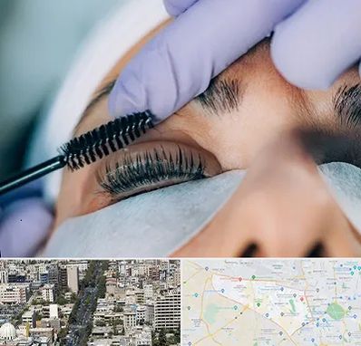 لیفت مژه در منطقه 18 تهران