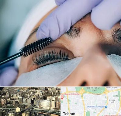 لیفت مژه در مرزداران 