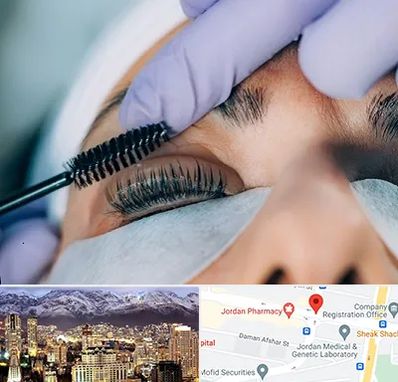 لیفت مژه در جردن 