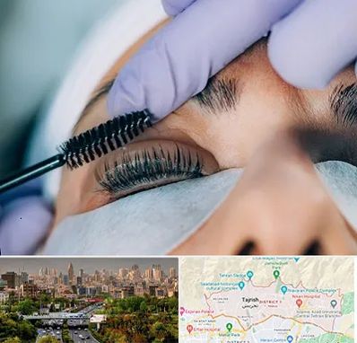 لیفت مژه در منطقه 1 تهران