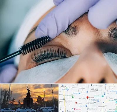 لیفت مژه در میدان حر