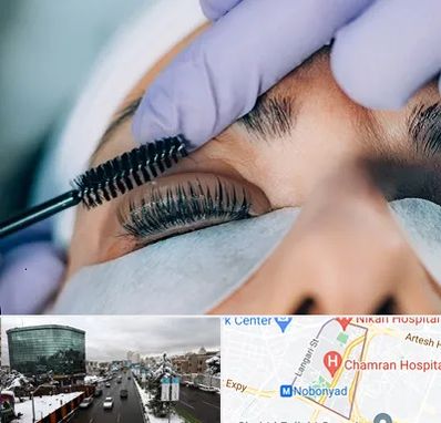 لیفت مژه در اقدسیه 