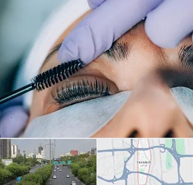 لیفت مژه در توانیر