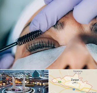 لیفت مژه در زنجان