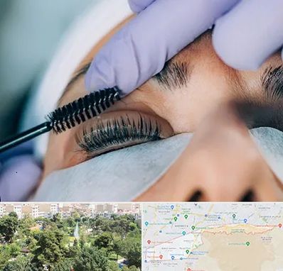 لیفت مژه در منطقه 13 تهران