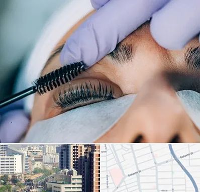 لیفت مژه در خیابان بهشتی