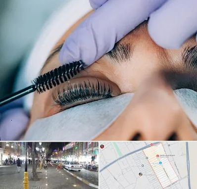 لیفت مژه در باغ فیض اسلامشهر