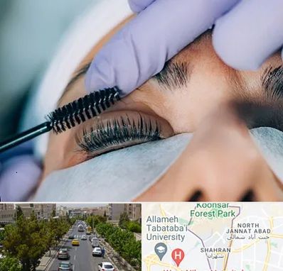 لیفت مژه در شهران 