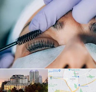 لیفت مژه در فرشته 