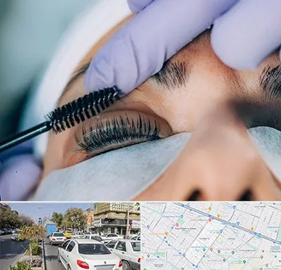 لیفت مژه در مفتح مشهد