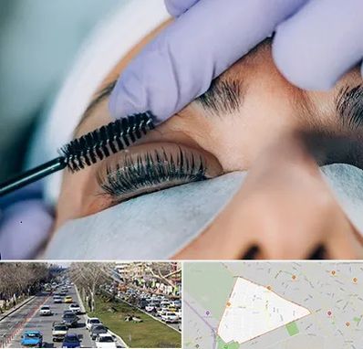 لیفت مژه در احمدآباد مشهد