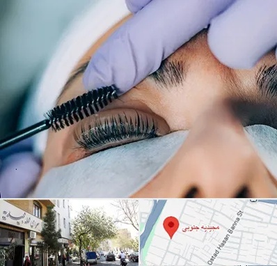 لیفت مژه در مجیدیه جنوبی