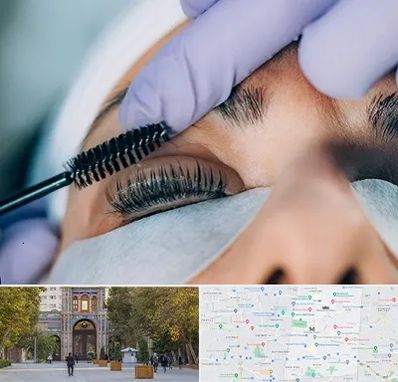 لیفت مژه در منطقه 12 تهران