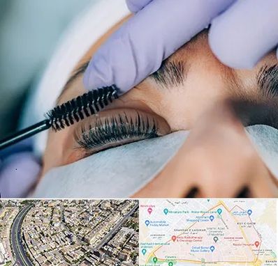 لیفت مژه در شهرک غرب مشهد