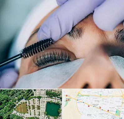 لیفت مژه در وکیل آباد مشهد