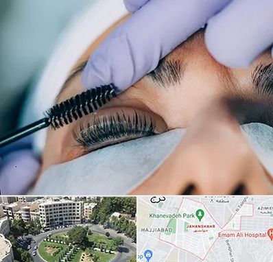 لیفت مژه در جهانشهر کرج 