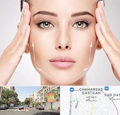 لیفت صورت در چهارصد دستگاه 