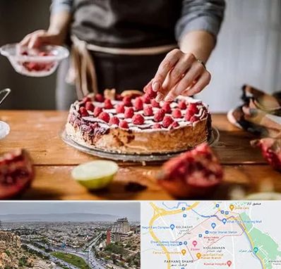 آموزشگاه کیک پزی در معالی آباد شیراز