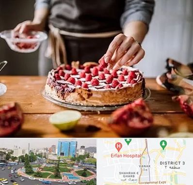 آموزشگاه کیک پزی در ونک تهران