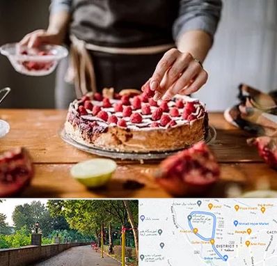 آموزشگاه کیک پزی در فلکه گاز رشت