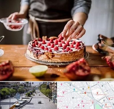 آموزشگاه کیک پزی در خیابان زند شیراز